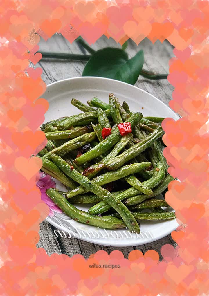 Stir-fried green beans