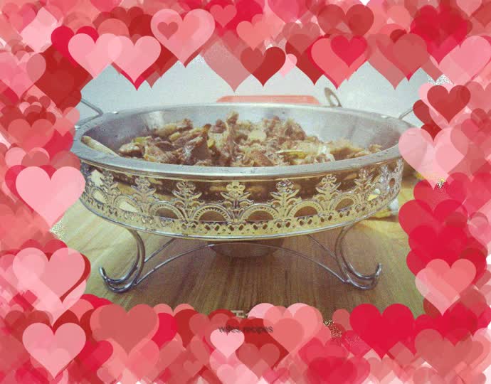 Braised old duck with ginger