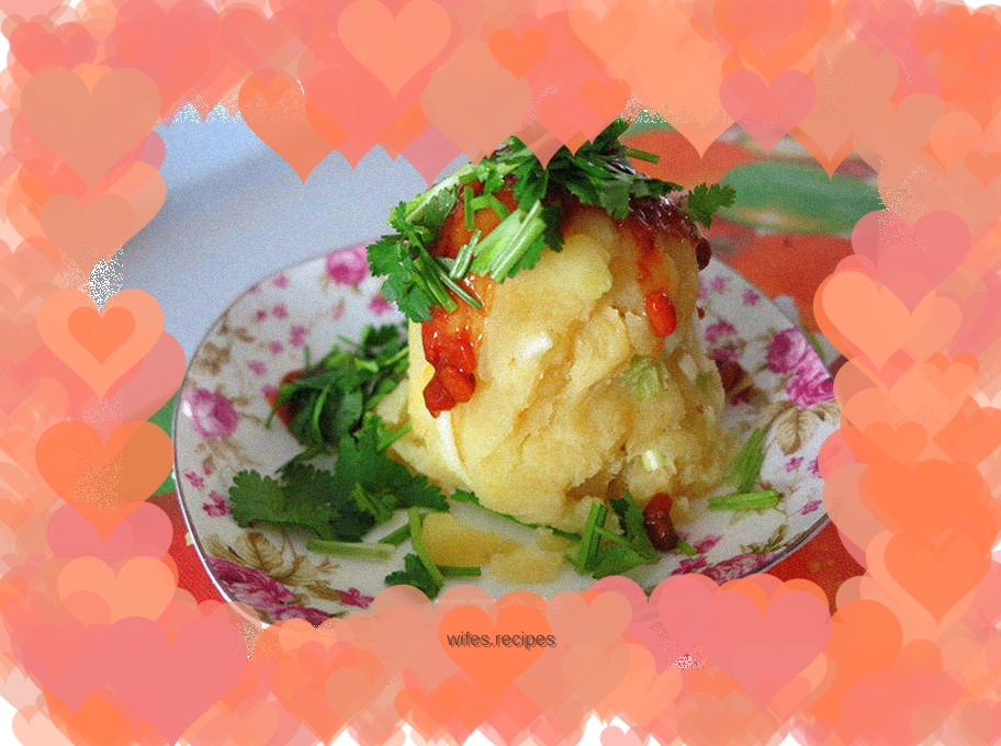 Northeast style mashed potatoes