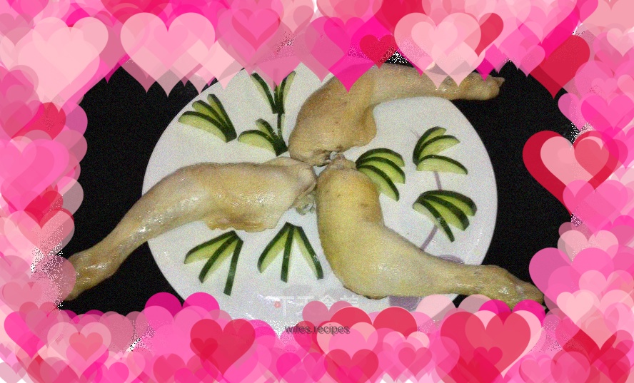 Salt-baked chicken gizzards