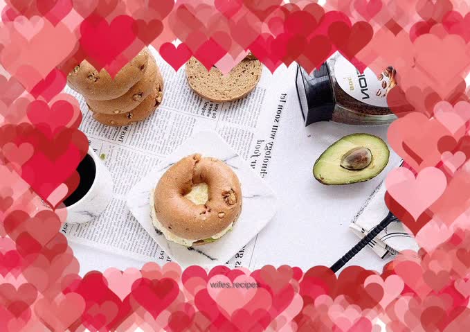 Coffee Walnut Bagels