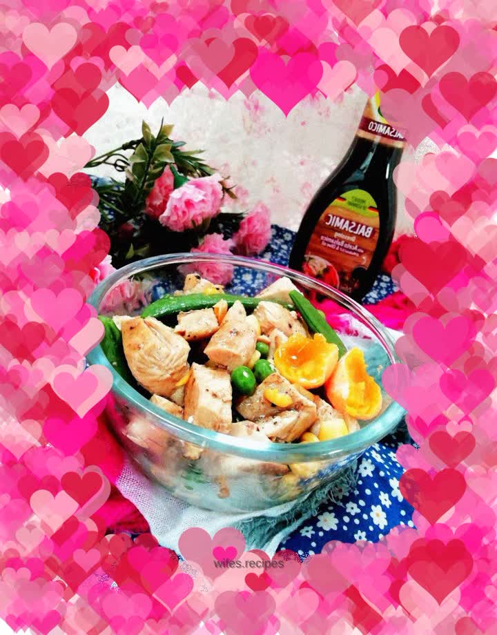 Chicken Breast Sweet Bean Salad