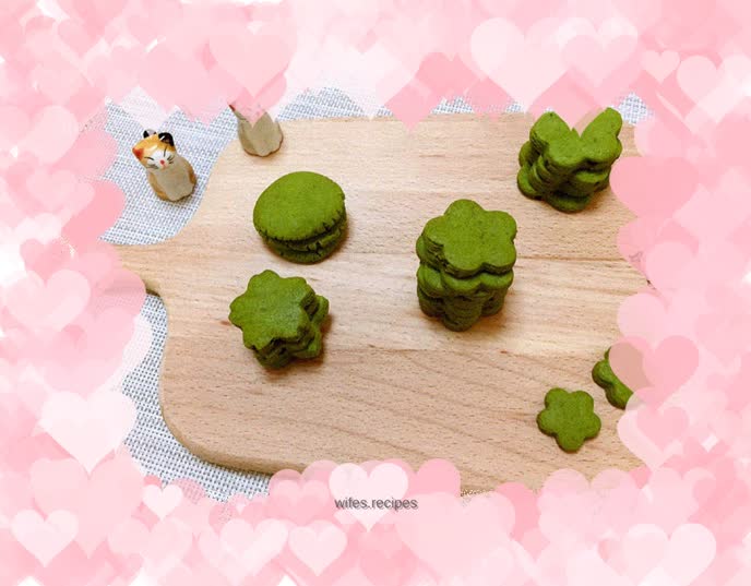 Matcha White Chocolate Soft Cookies