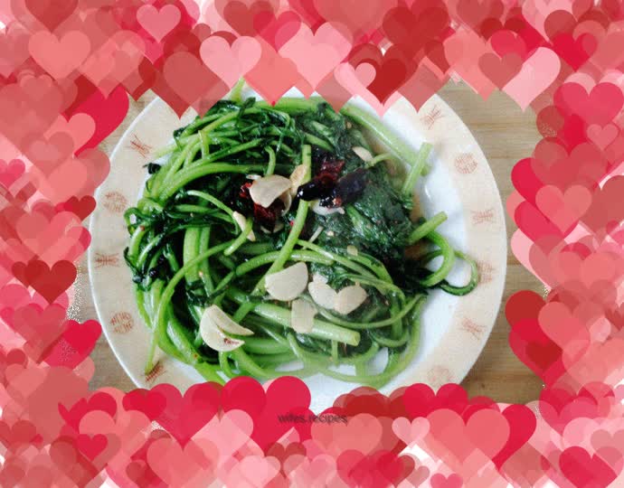 Vegetarian fried chrysanthemum