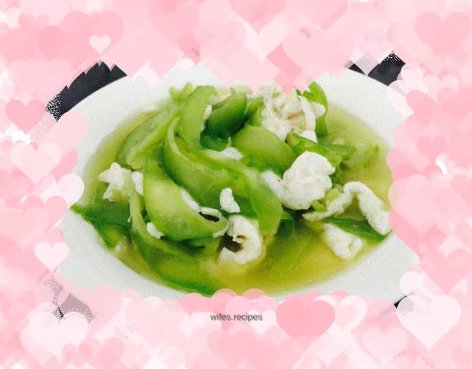 Fried Bitter Melon with Salted Egg White