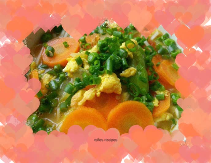 Egg vegetable noodles