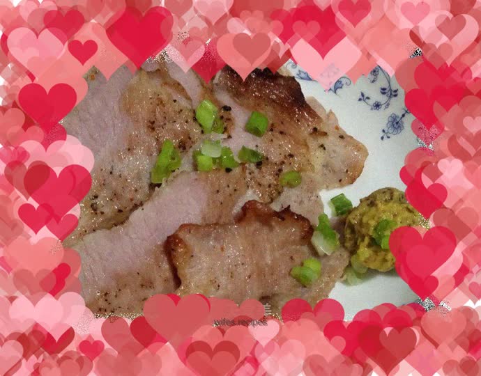 Salt-roasted Matsusaka pork