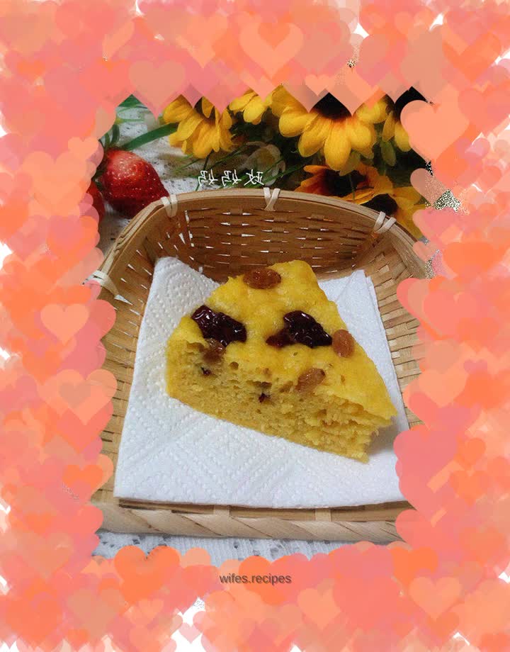 Dried pumpkin fruit cake