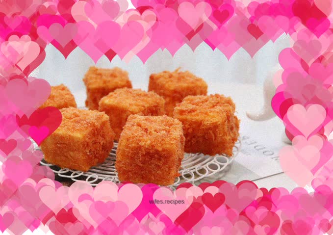 Crispy crab roe flavor