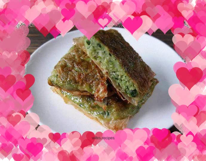 Shrimp and bean curd cake