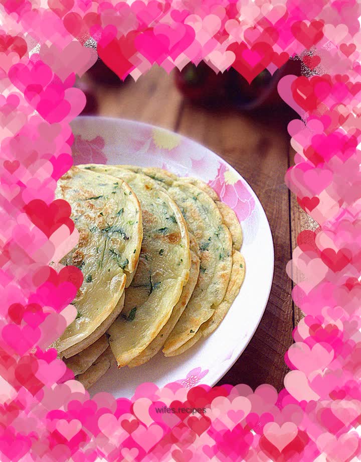 Cilantro Egg Soft Pancake
