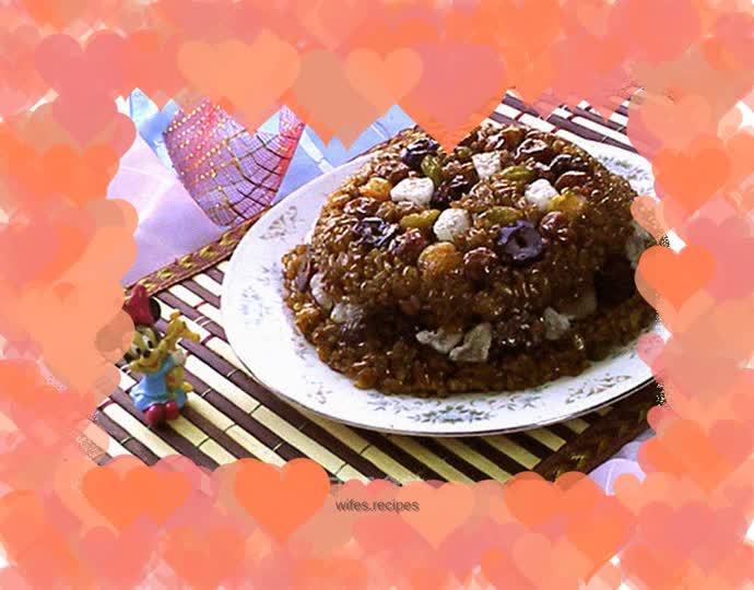 Brown sugar eight-treasure rice