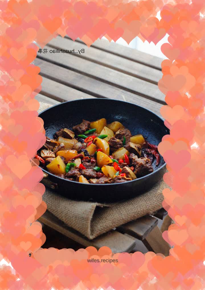 【Spicy Potato Braised Beef Brisket】