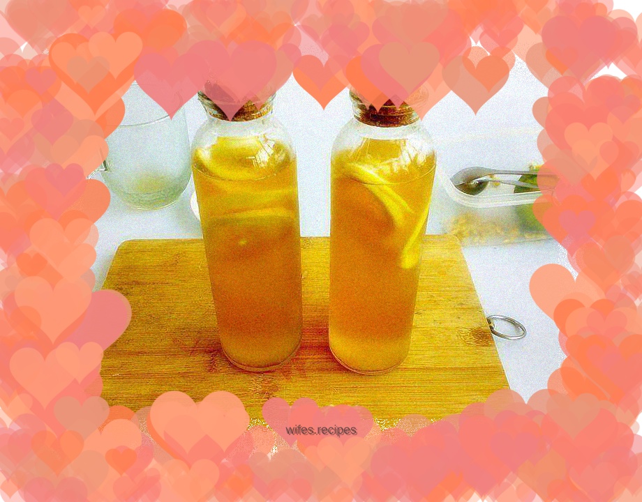 Lemon Honey Cold Brew Tea