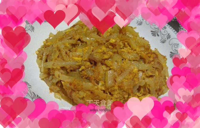 Potato and egg mashed