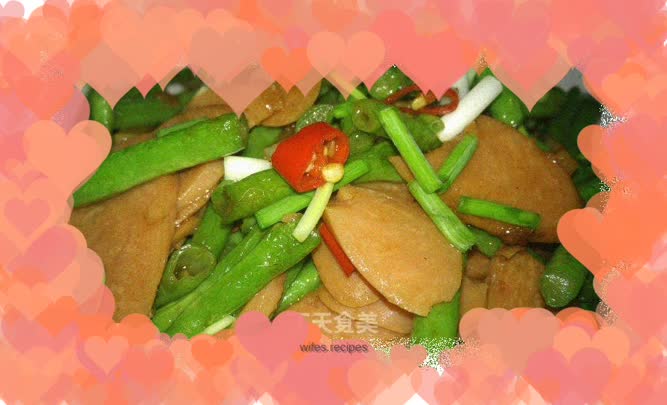 Stir-fried green beans