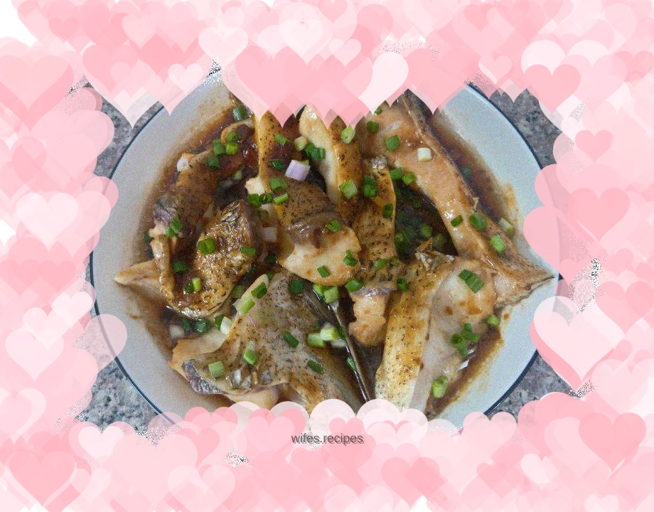 Steamed Fish Belly with Soybean Sauce