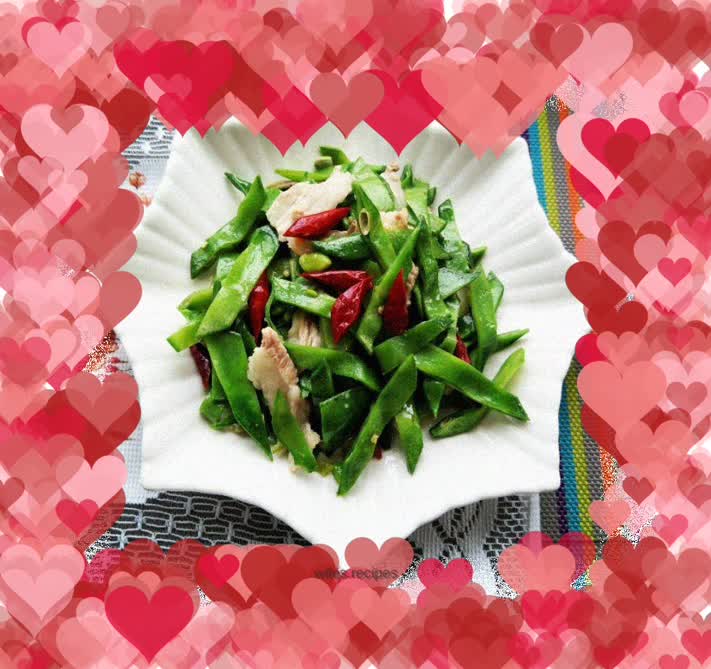 Spicy stir-fried lentils