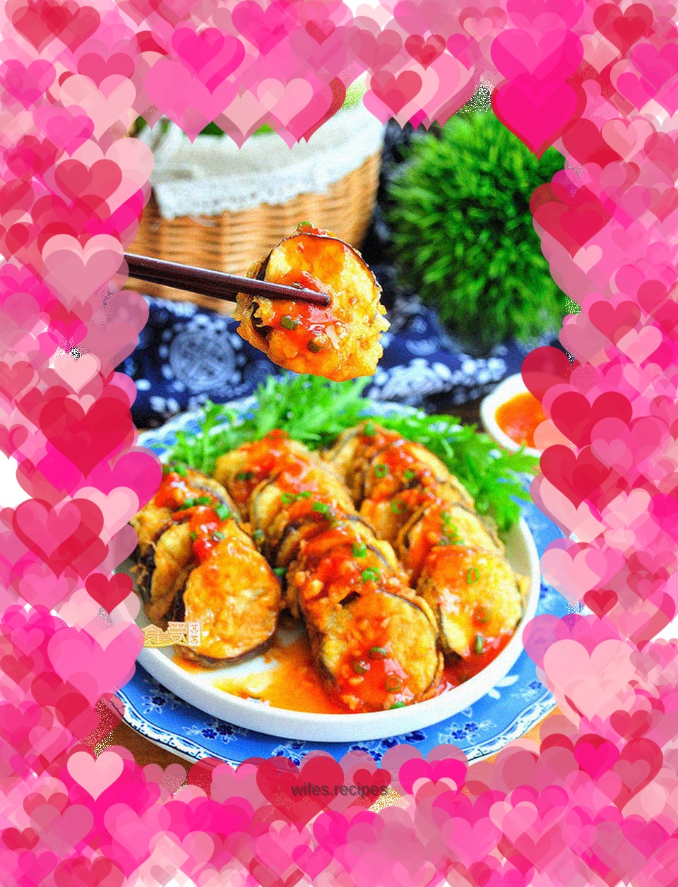 How to fry juicy and crispy fish-flavored eggplant boxes