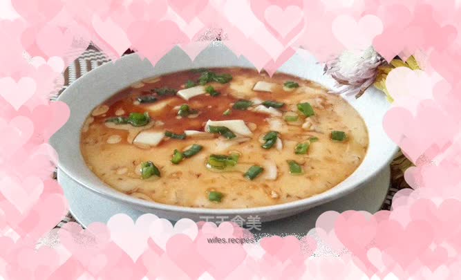 Japanese tofu steamed egg