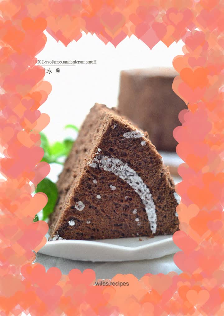 Cocoa Chiffon Cake