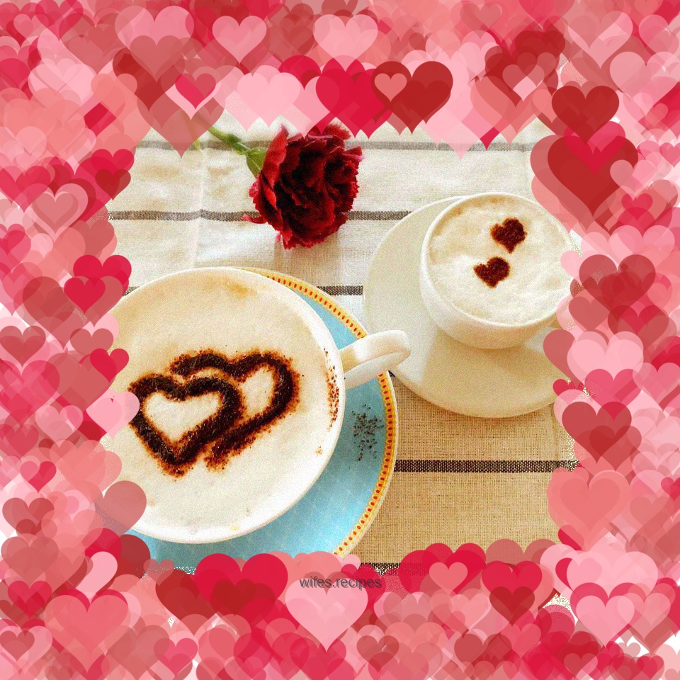 Fancy cocoa milk tea