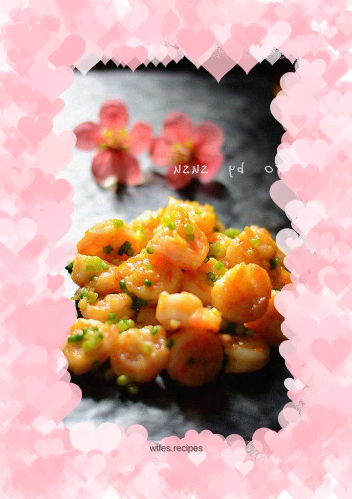 Shrimp with garlic sauce