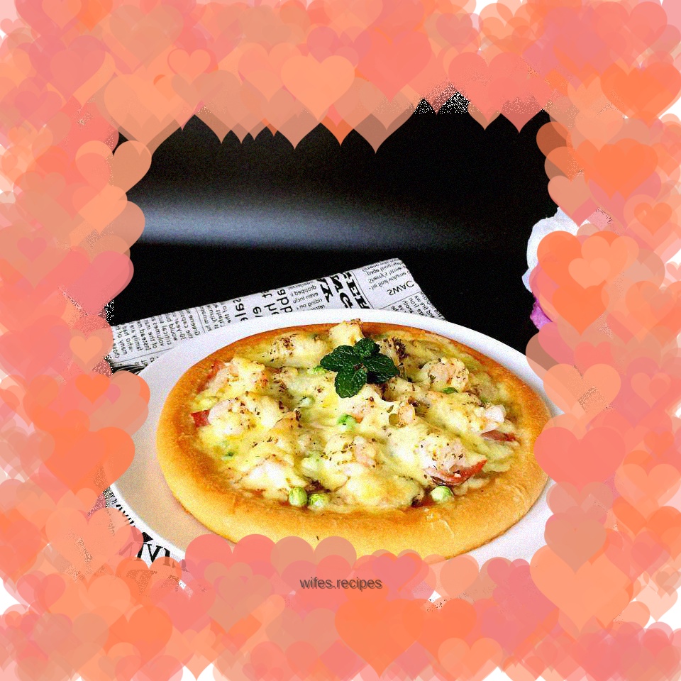 Bacon and Shrimp Pizza