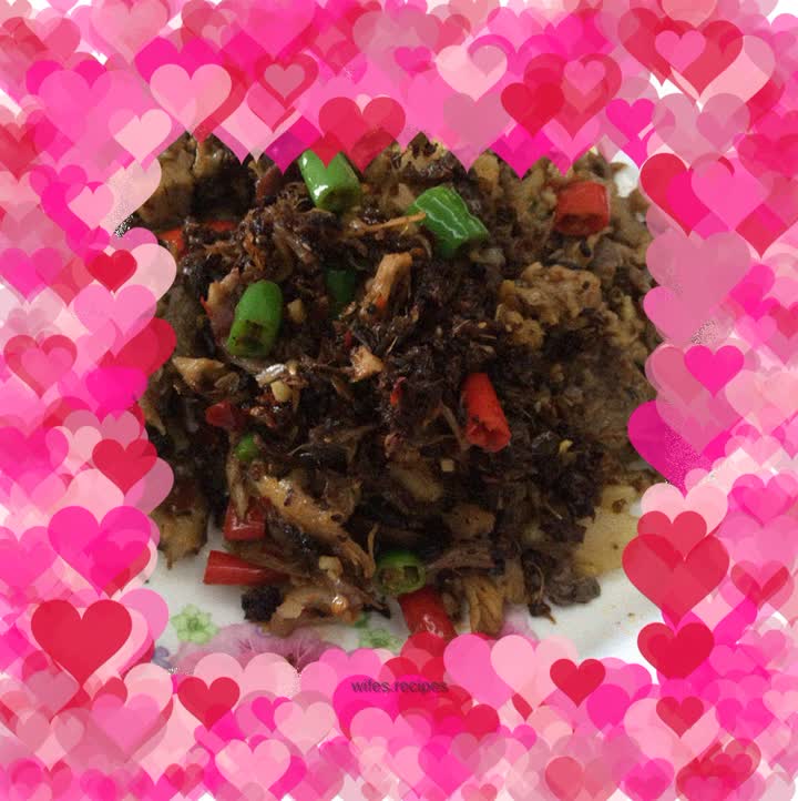 Double pepper deboned pork