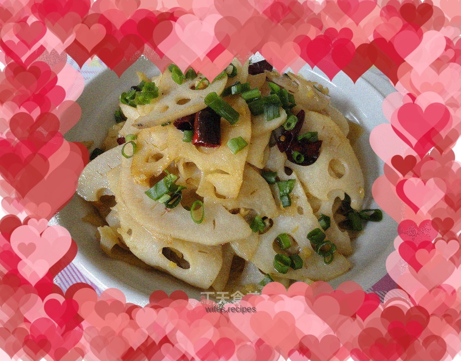 Stir-fried-----Spicy lotus root slices