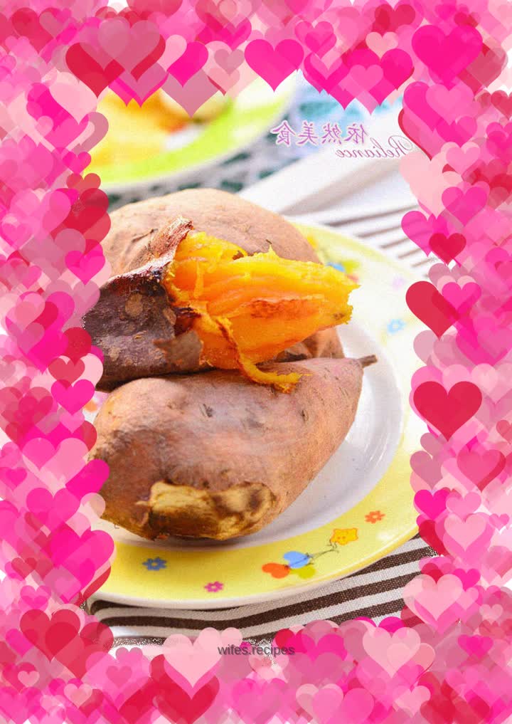 Oven version【Roasted Sweet Potatoes】