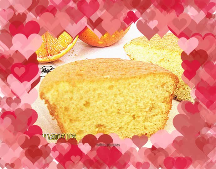 Orange Sponge Cake