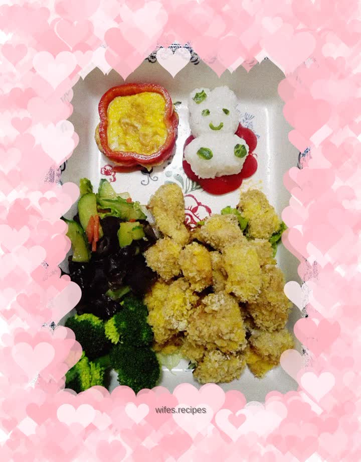 Chicken Popcorn♥Sunshine Egg