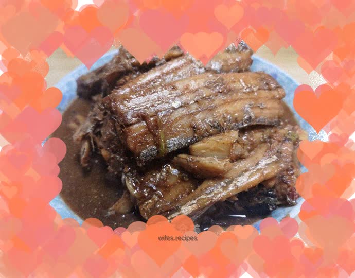Homemade Braised Hairtail Fish