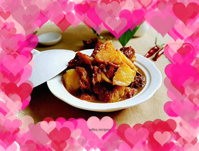 Beef stew with potatoes
