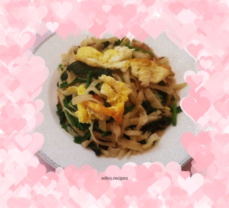 Vegetarian Fried Pancakes with Egg, Spinach