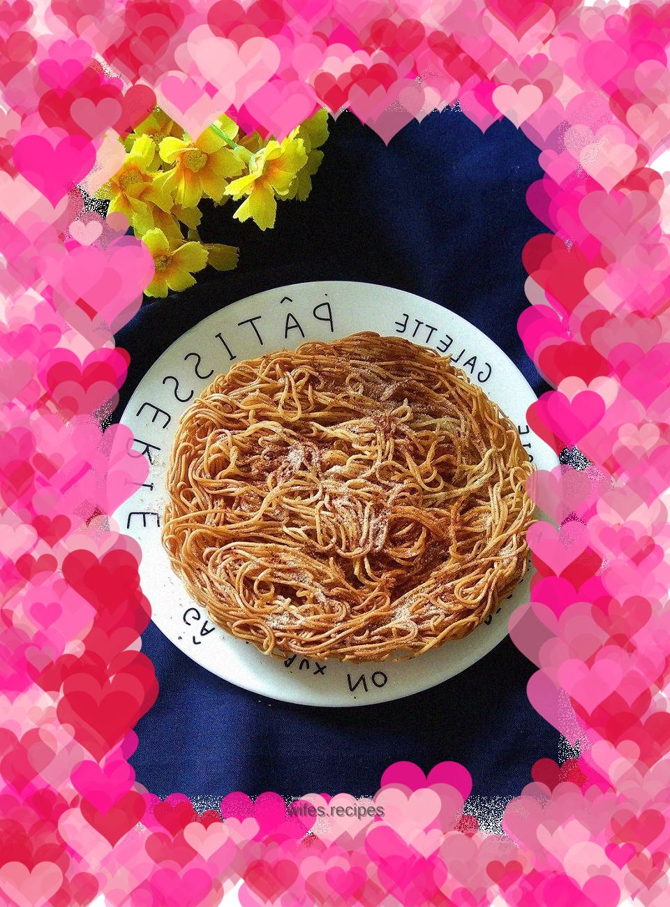 Homemade crispy noodles