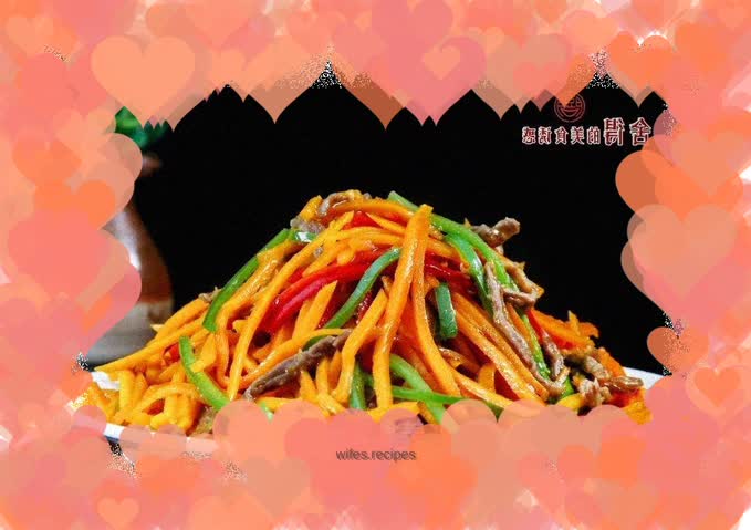 Delicious and refreshing [Beef and Pumpkin Shreds]