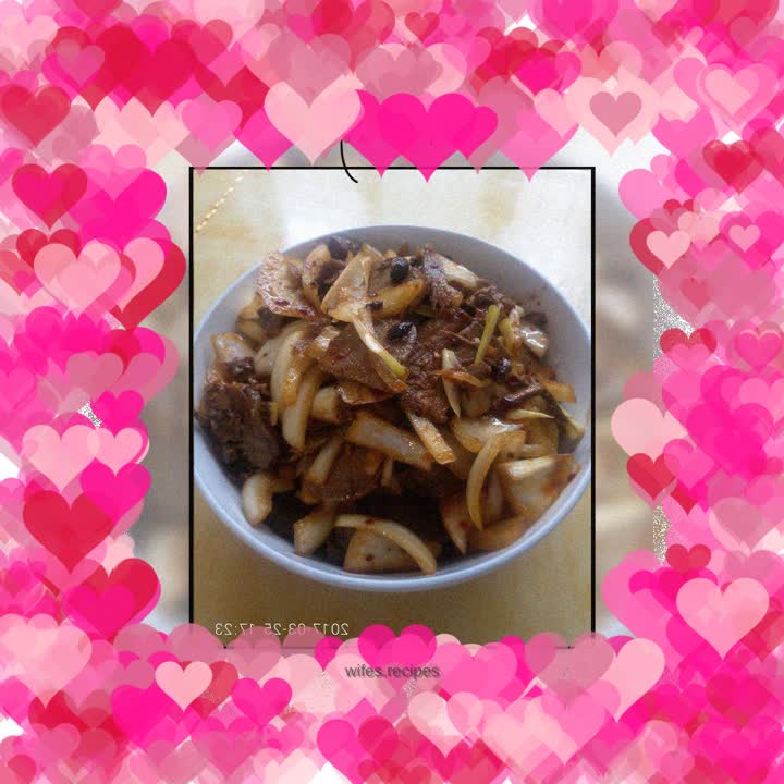 Hot and sour cold beef