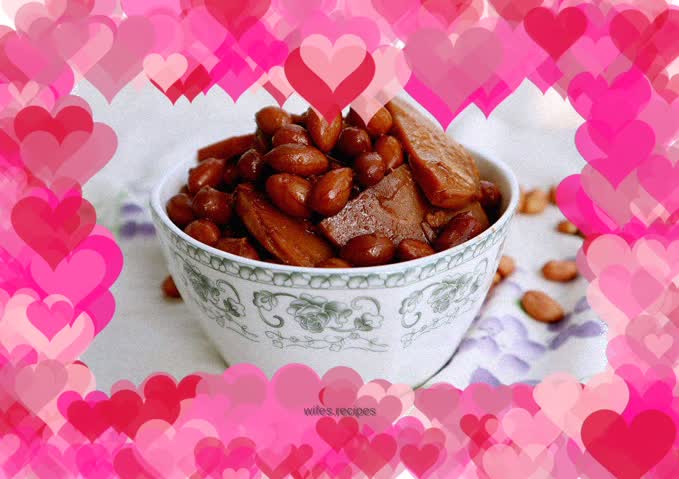 Peanut Braised Spring Bamboo Shoots