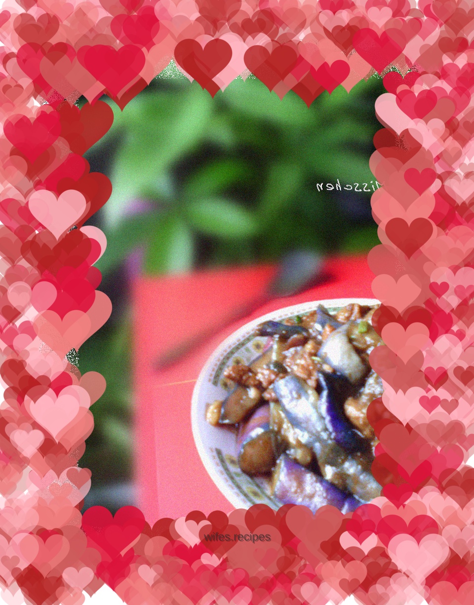 Eggplant with minced meat