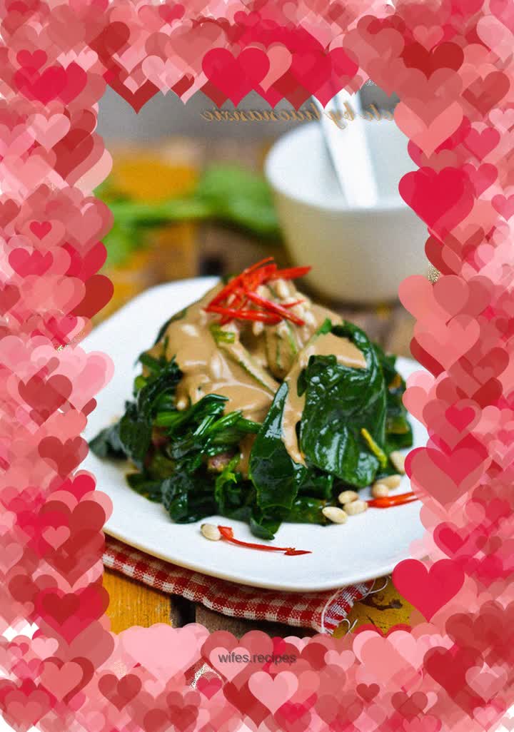 Spinach with Sesame Sauce
