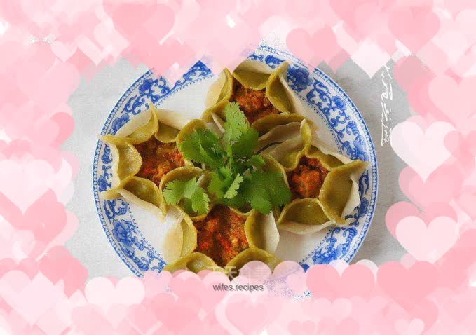 Double-sided steamed dumplings