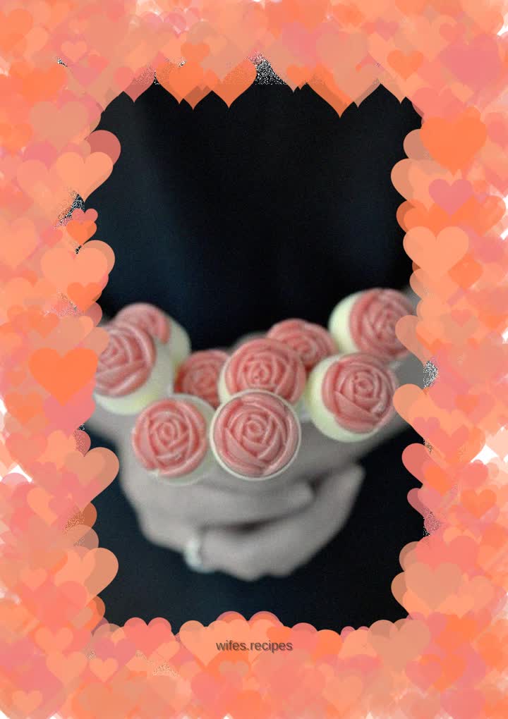 [Tomato Recipe] Valentine’s Day Rose Bouquet Chocolate – novel and clever, creating love with heart