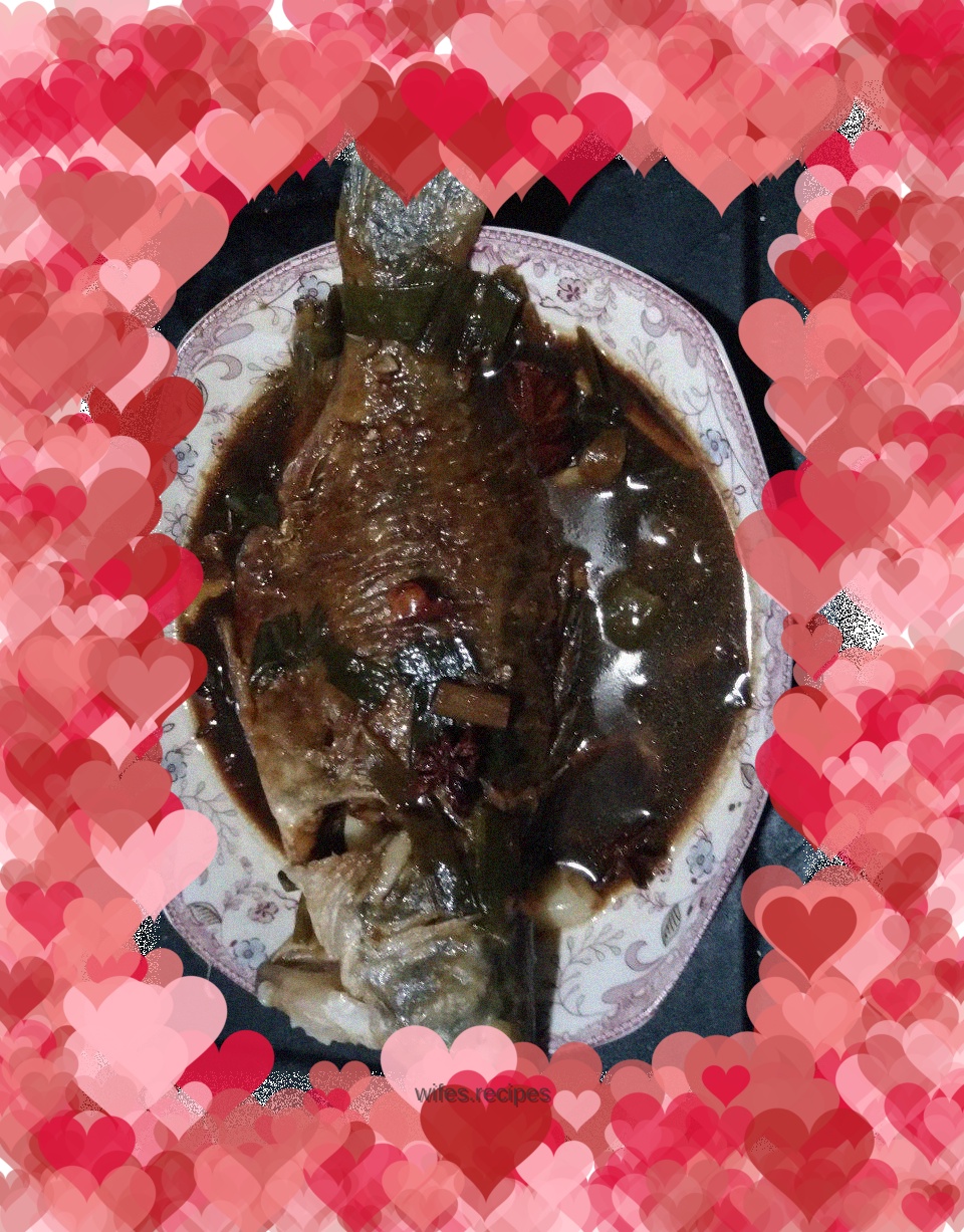 Braised mandarin fish