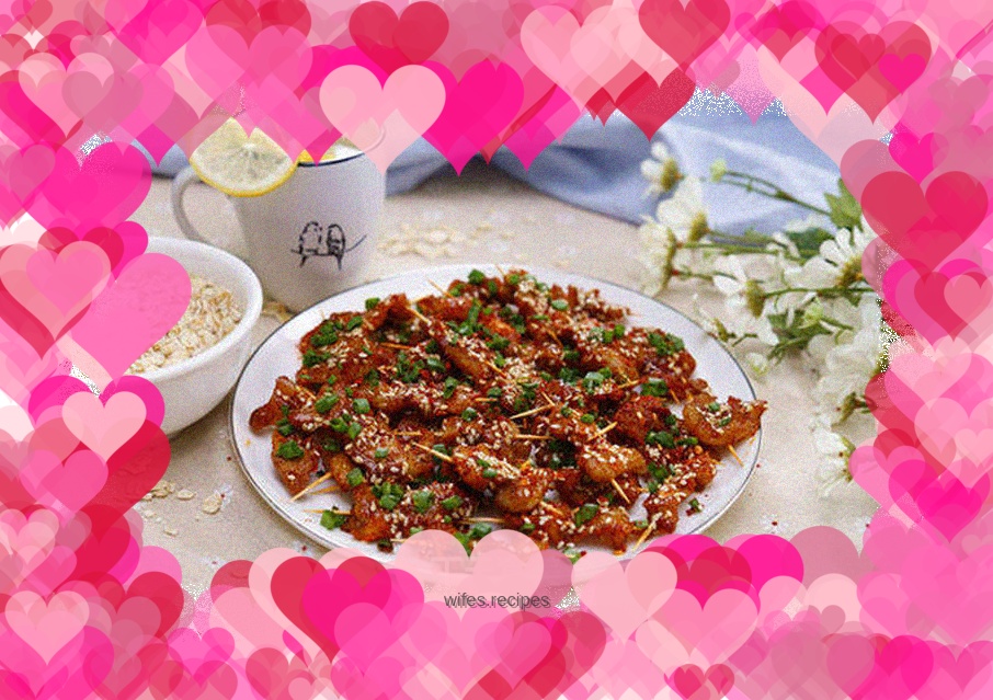 Cumin toothpick pork belly