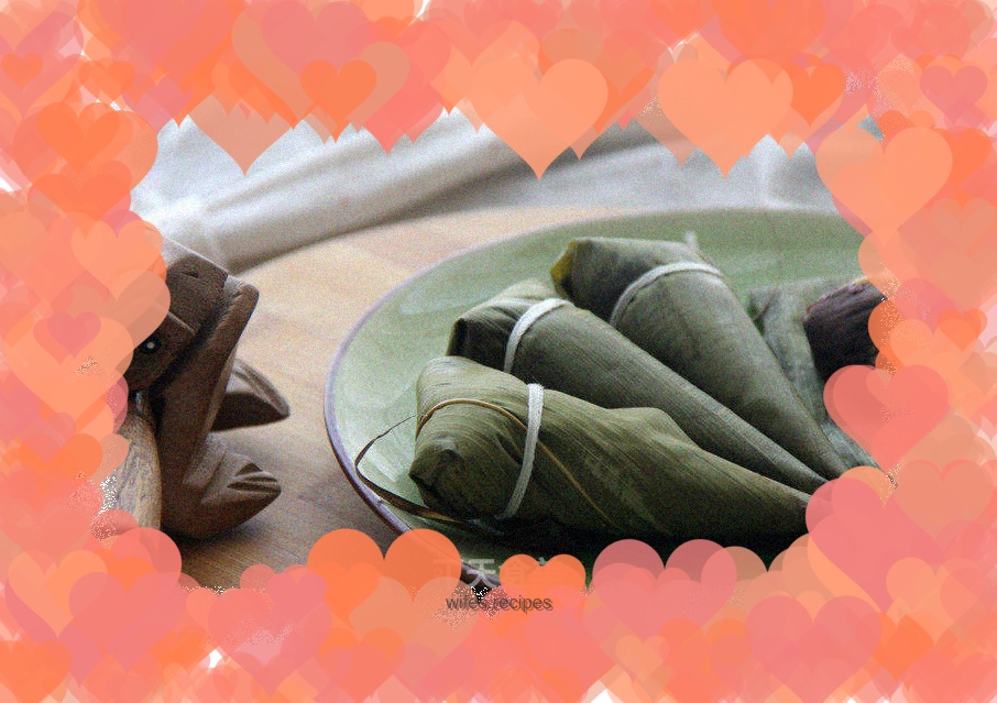 Super delicious roasted pork rice dumplings