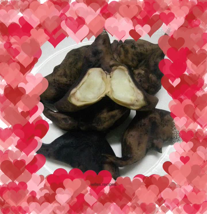Boiled water chestnuts