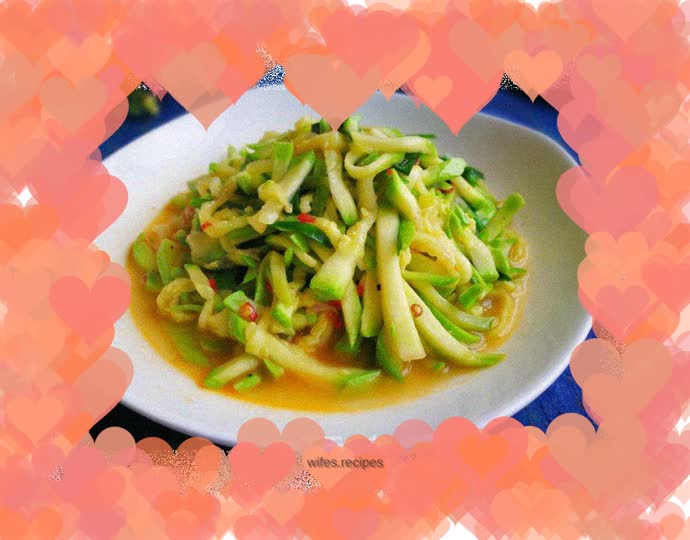 【Hunan】Zucchini with chopped pepper