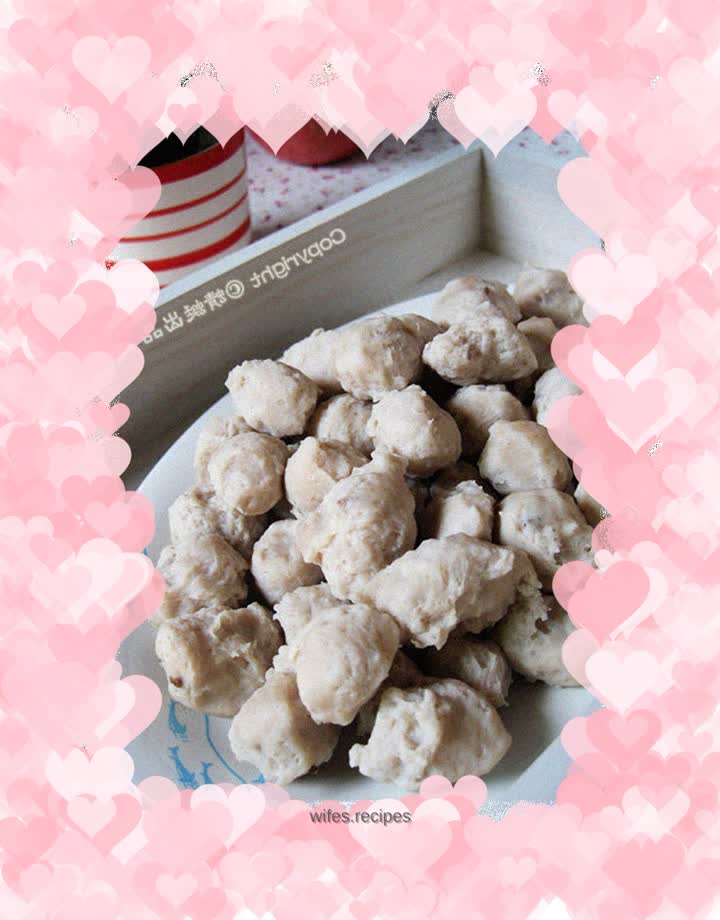 Q bombs without additives - handmade fish balls